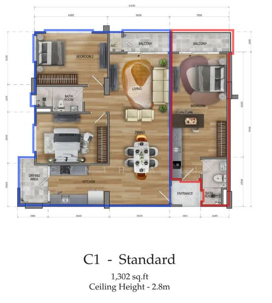 Pangsapuri untuk Dijual di Joshua's King Suites - Cynthia Lim - PropertyGuru.com.my