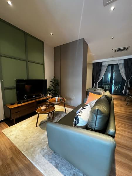 Pangsapuri untuk Dijual di Joshua's King Suites - Cynthia Lim - Living Room - PropertyGuru.com.my