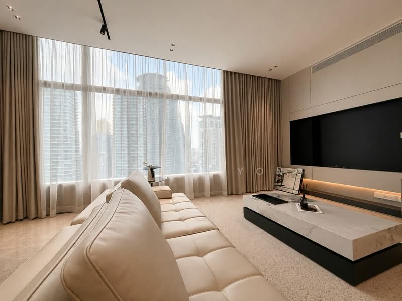 Kondominium untuk Dijual di Condominium @ The Troika - Raymond Yong - Living Room - PropertyGuru.com.my