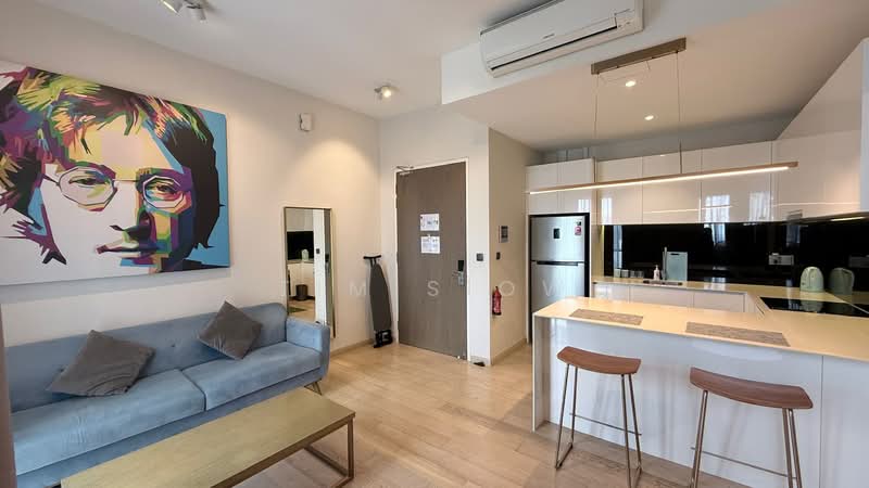 Servis Apartment untuk Disewa di Star Residences One - Tim Siow - Living Room - PropertyGuru.com.my