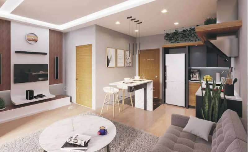 Pangsapuri untuk Dijual di Joshua's King Suites - Cynthia Lim - Living Room - PropertyGuru.com.my