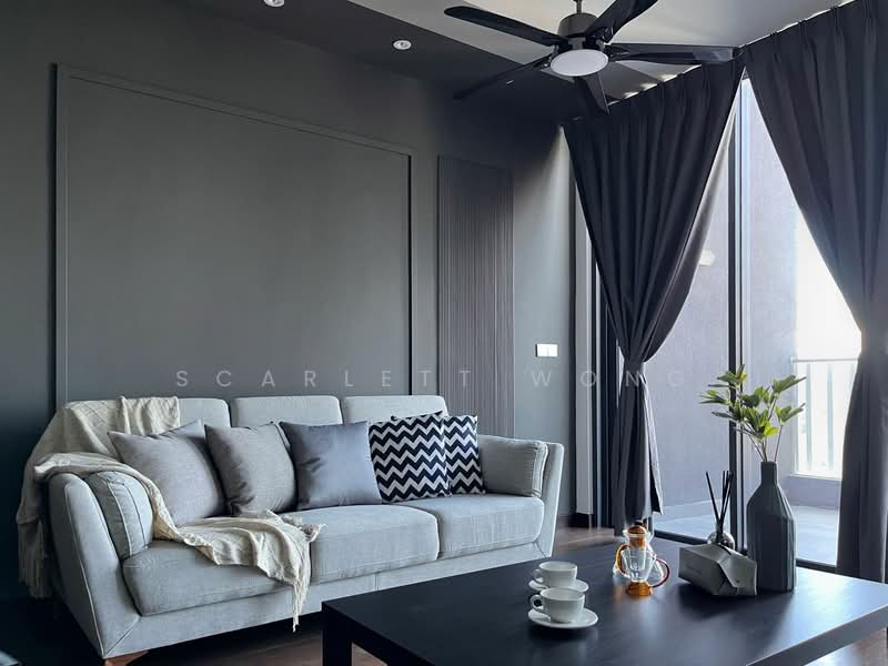 Kondominium untuk Disewa di The Estate - Scarlett Wong - Living Room - PropertyGuru.com.my