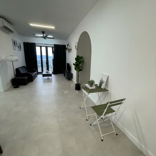 Servis Apartment untuk Disewa di Sky Meridien - Kai kwang Wan - Living Room - PropertyGuru.com.my