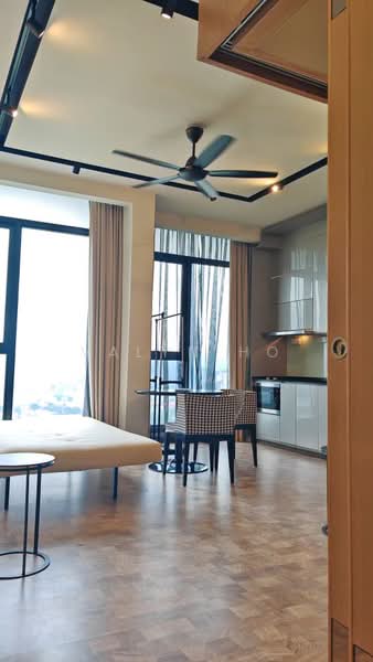 Servis Apartment untuk Disewa di Expressionz Professional Suites - Valyn Ho - Living Room - PropertyGuru.com.my