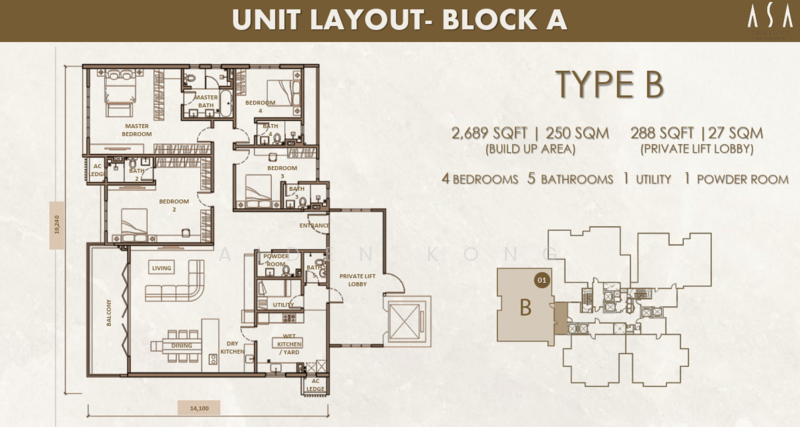 Kondominium untuk Dijual di Asa Residence - Aiden Kong - PropertyGuru.com.my