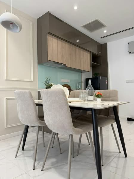 Servis Apartment untuk Disewa di Residensi 38 Bangsar - Kerry Tam - Dining Room - PropertyGuru.com.my