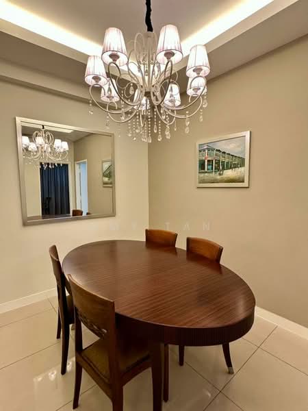 Servis Apartment untuk Disewa di Birch Regency @ Penang Times Square - Amy Tan - Dining Room - PropertyGuru.com.my