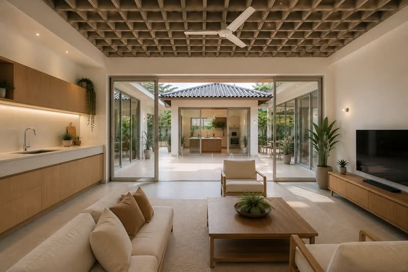 Bungalow House untuk Dijual di Bukit Damansara (Damansara Heights) - Jen Lau - Living Room - PropertyGuru.com.my