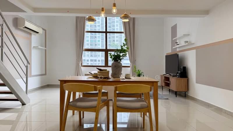 Servis Apartment untuk Disewa di Pinnacle Kelana Jaya - Mico Wong - Living Room - PropertyGuru.com.my