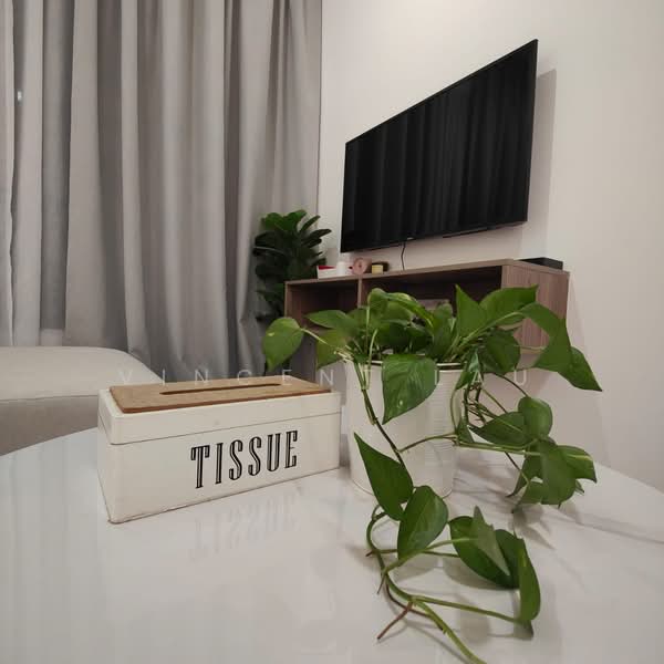 Service Residence for Rent at Cubic Botanical - Vincent Lau - Living Room - PropertyGuru.com.my
