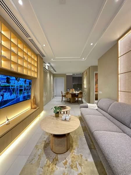 Servis Apartment untuk Dijual di Causewayz Square @ JBCC - Hussaidi Hussin - Living Room - PropertyGuru.com.my