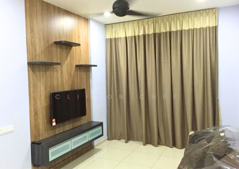 Servis Apartment untuk Dijual di Straits Garden Residence - Clifton Chee - Living Room - PropertyGuru.com.my