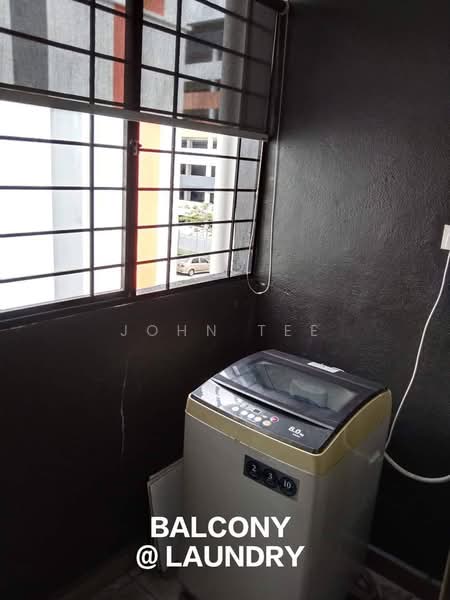 Pangsapuri untuk Disewa di Orchis Apartment - John Tee - Balcony - PropertyGuru.com.my