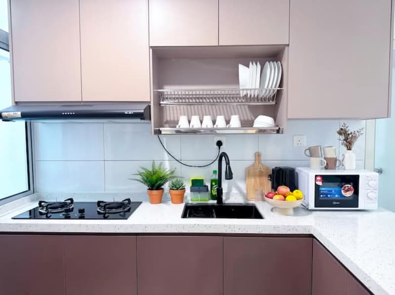 Servis Apartment untuk Disewa di MIRAI Residences - Imran Isa - Kitchen - PropertyGuru.com.my