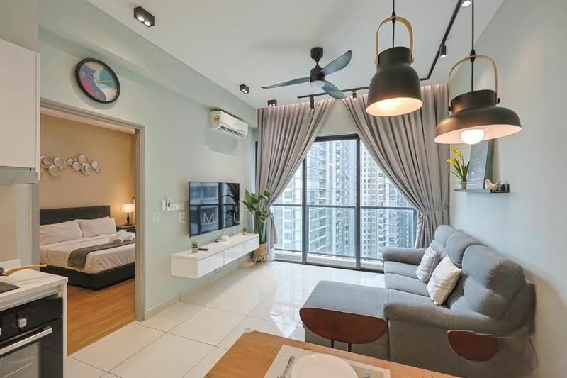 Servis Apartment untuk Dijual di Astoria Ampang - Remus Chen - Living Room - PropertyGuru.com.my