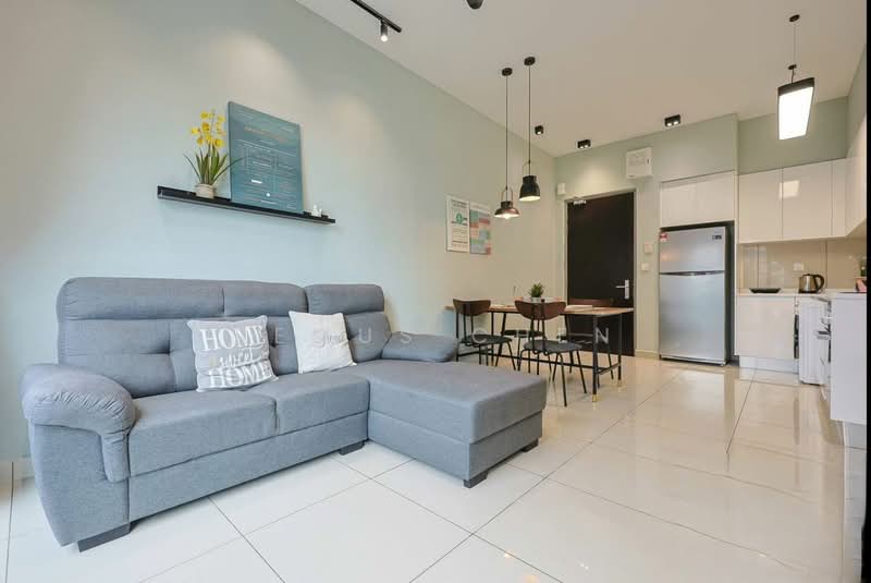 Servis Apartment untuk Dijual di Astoria Ampang - Remus Chen - Living Room - PropertyGuru.com.my