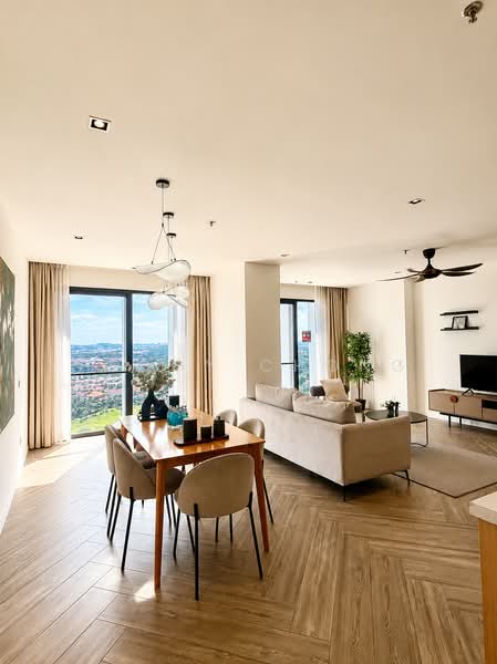 Service Residence for Sale at Lumi Tropicana - Peggy Chong - Living Room - PropertyGuru.com.my