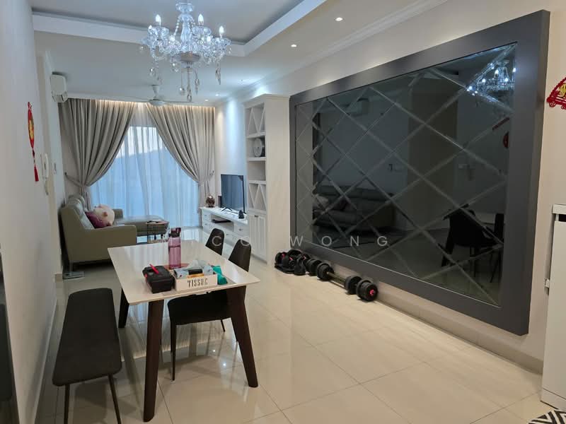Servis Apartment untuk Disewa di Sentul Village - Mico Wong - Living Room - PropertyGuru.com.my