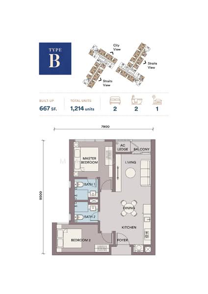 Service Residence for Sale at Skypark Kepler @ Lido Waterfront Boulevard - Max Soh - PropertyGuru.com.my