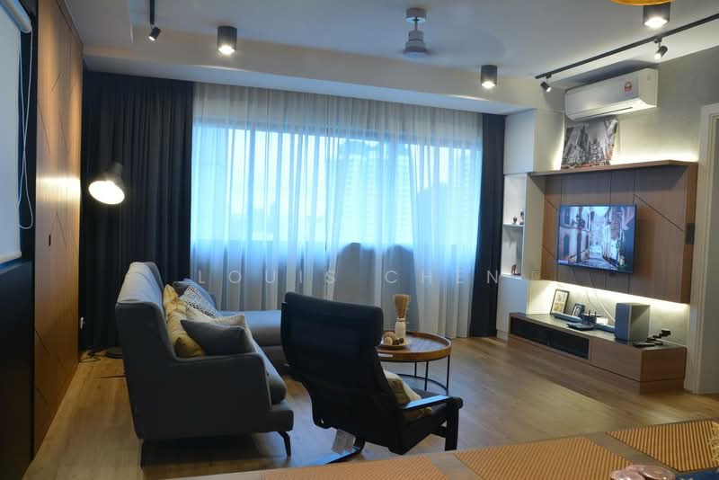 Kondominium untuk Disewa di One Central Park - Louis Chen - Living Room - PropertyGuru.com.my