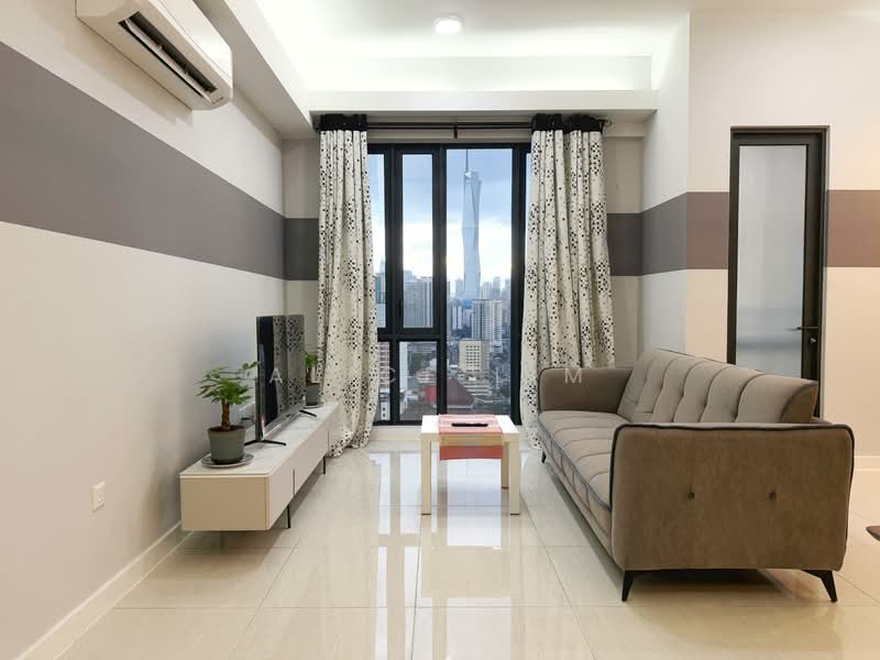 Servis Apartment untuk Disewa di The Sentral Suites - Alice Lim - Living Room - PropertyGuru.com.my