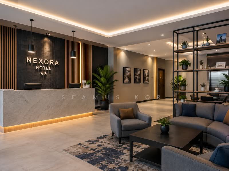 Hotel / Resort untuk Dijual di Bandar Universiti (Parit Raja) - Seamus Kor - Lobby - PropertyGuru.com.my