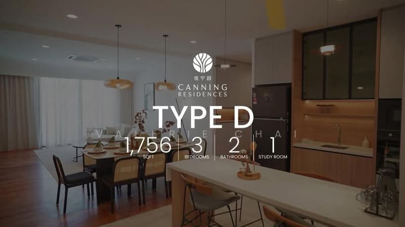 Kondominium untuk Dijual di Canning Residences - Valerie Chai - Living Room - PropertyGuru.com.my
