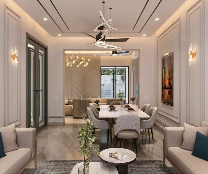 Kondominium untuk Dijual di Moulmein Rise - William Tan - Living Room - PropertyGuru.com.my