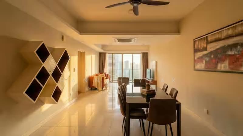 Servis Apartment untuk Dijual di Megah Rise - Hannah Yeak - Living Room - PropertyGuru.com.my