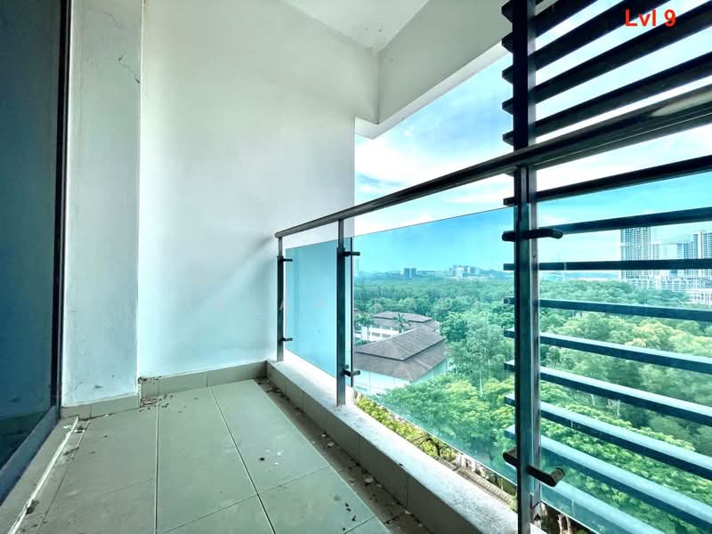 Kondominium untuk Dijual di Gardenview Residences - Najah Kadir - Balcony - PropertyGuru.com.my