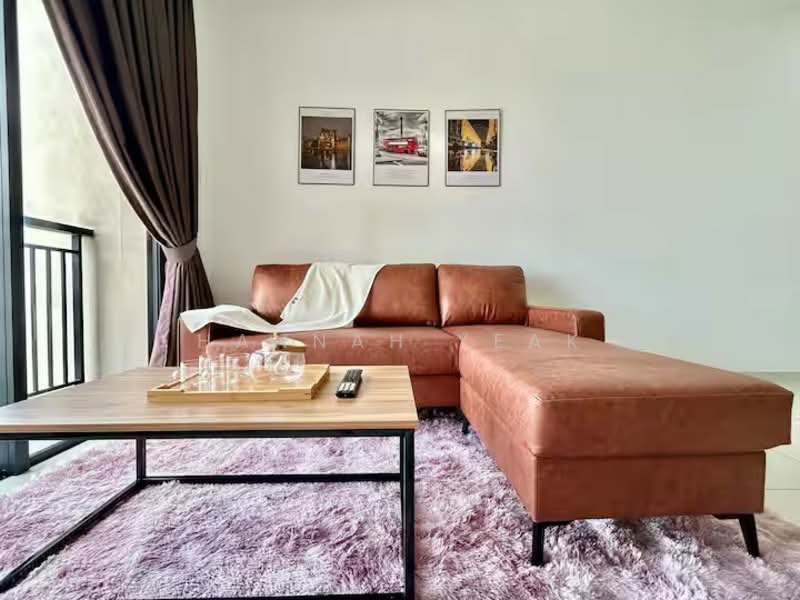 Service Residence for Sale at Megah Rise - Hannah Yeak - Living Room - PropertyGuru.com.my