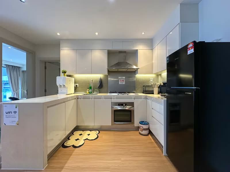 Service Residence for Sale at Megah Rise - Hannah Yeak - Kitchen - PropertyGuru.com.my