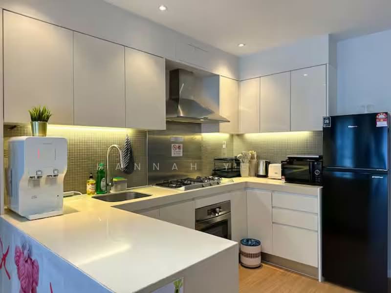 Service Residence for Sale at Megah Rise - Hannah Yeak - Kitchen - PropertyGuru.com.my
