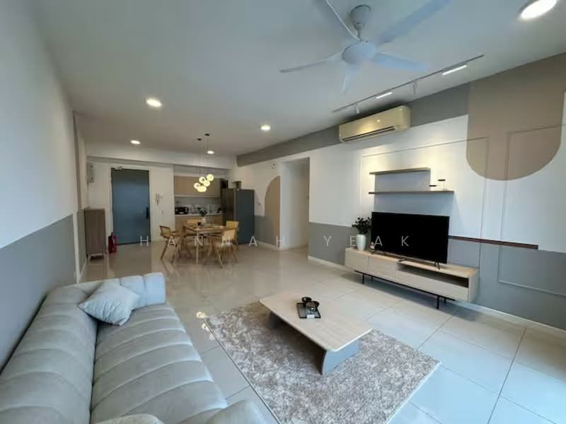 Service Residence for Sale at Megah Rise - Hannah Yeak - Living Room - PropertyGuru.com.my