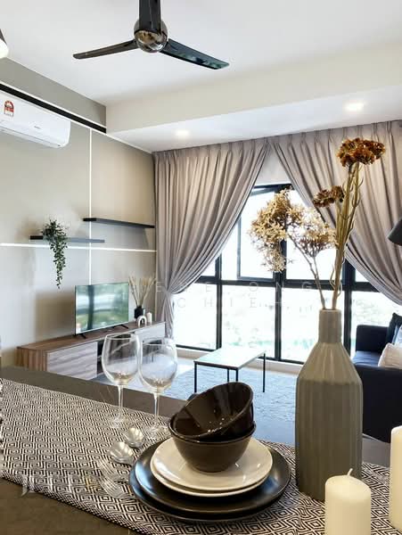 Condominium for Rent at The Parque Residences - Eugene Ong Eu chieh - Living Room - PropertyGuru.com.my