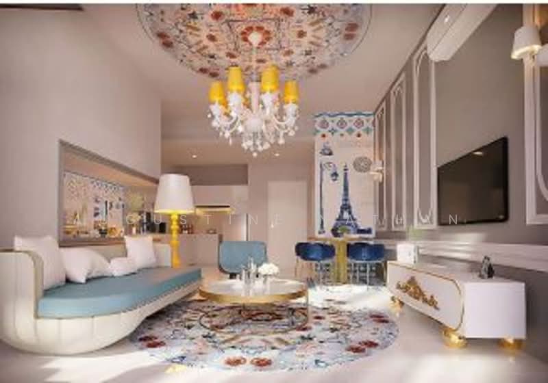 Servis Apartment untuk Dijual di Arte Mont Kiara - Augustine Nathan - Living Room - PropertyGuru.com.my