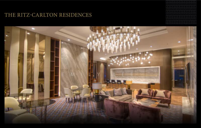 Servis Apartment untuk Disewa di The Ritz-Carlton Residences - Emily Lee - Living Room - PropertyGuru.com.my