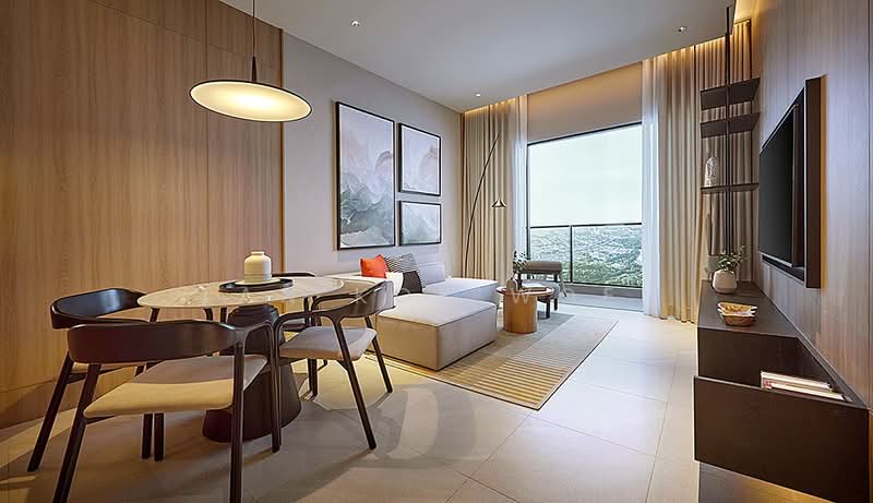 Servis Apartment untuk Dijual di Parkside Residences @ Setia Federal Hill - Tan Kok Woei - Living Room - PropertyGuru.com.my