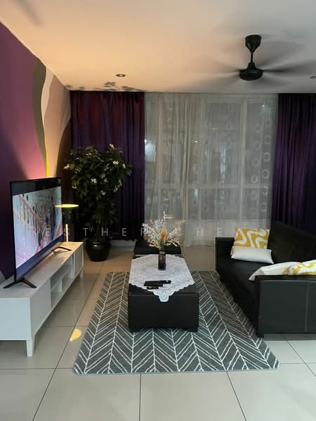 Service Residence for Rent at The Loft @ ZetaPark - Esther Cheah - Living Room - PropertyGuru.com.my
