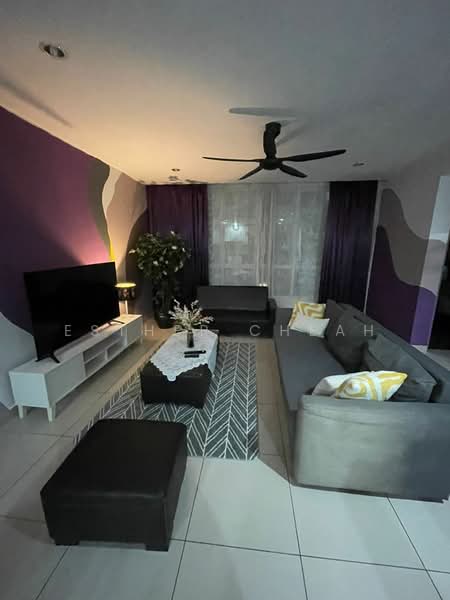 Service Residence for Rent at The Loft @ ZetaPark - Esther Cheah - Living Room - PropertyGuru.com.my
