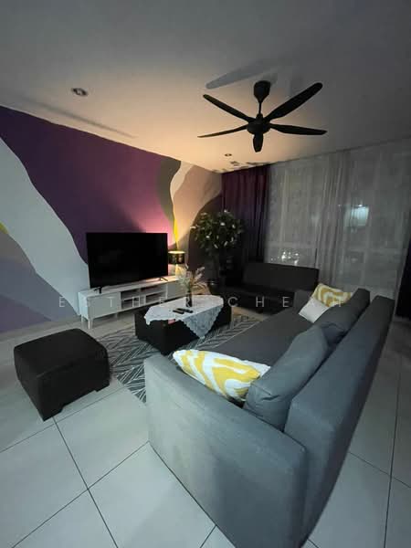 Service Residence for Rent at The Loft @ ZetaPark - Esther Cheah - Living Room - PropertyGuru.com.my