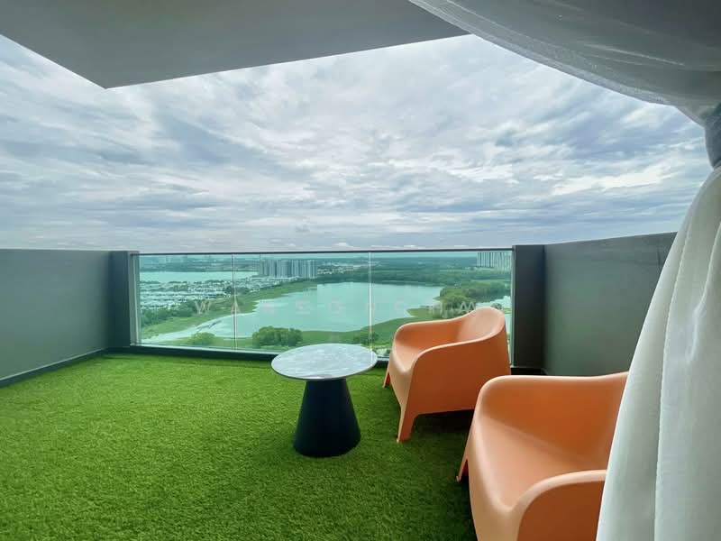 Condominium for Sale at Tasik Residency - Vancs Chai - Balcony - PropertyGuru.com.my