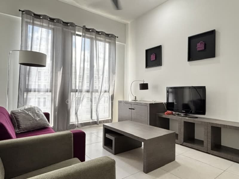 Servis Apartment untuk Disewa di The Glen - Toh Christal - Living Room - PropertyGuru.com.my