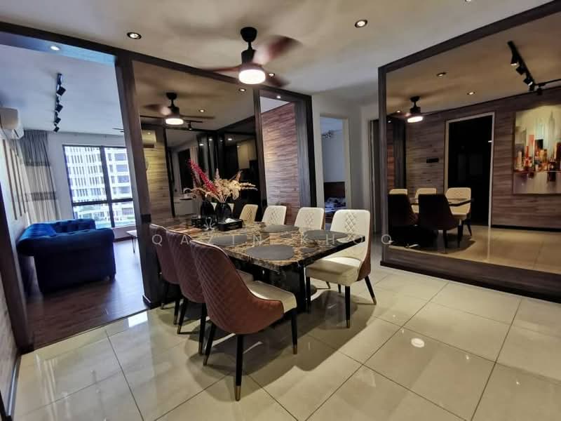 Kondominium untuk Disewa di Upper East @ Tiger Lane - Qazin Khoo - Living Room - PropertyGuru.com.my