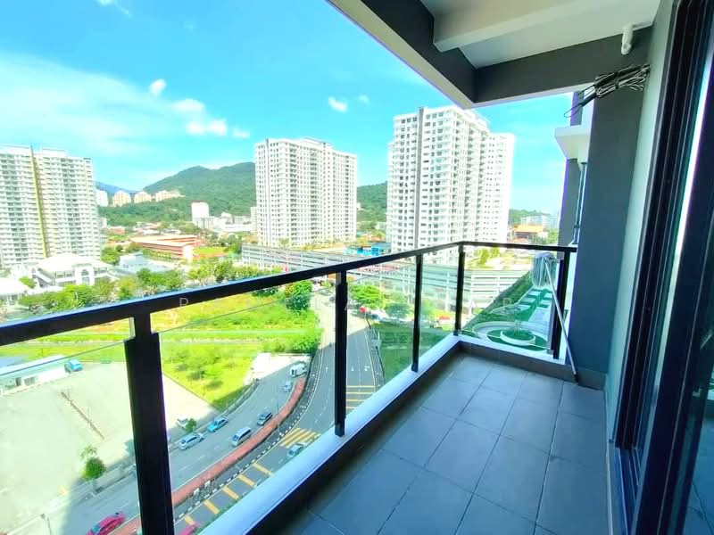 Kondominium untuk Disewa di Golden Triangle 2 - Pamela Yeap - Balcony - PropertyGuru.com.my