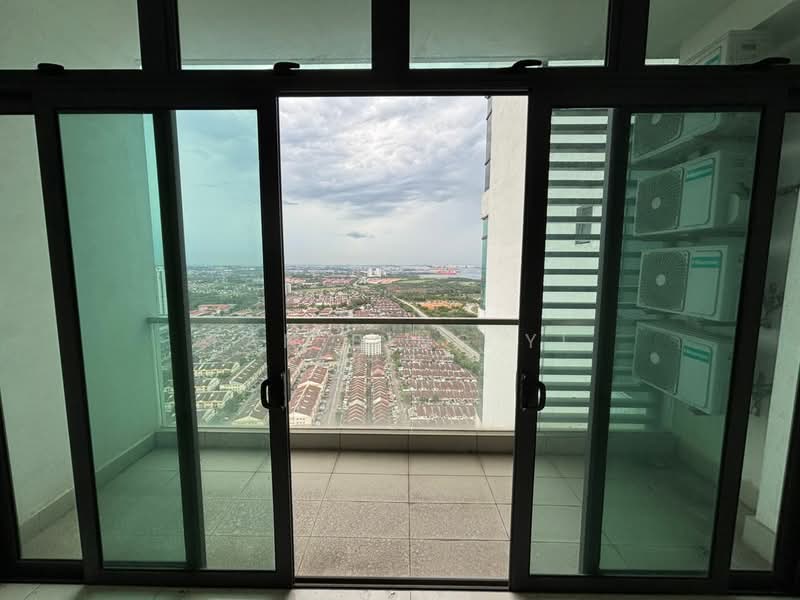 Servis Apartment untuk Dijual di Green Haven - Tan Bing Yi - Balcony - PropertyGuru.com.my