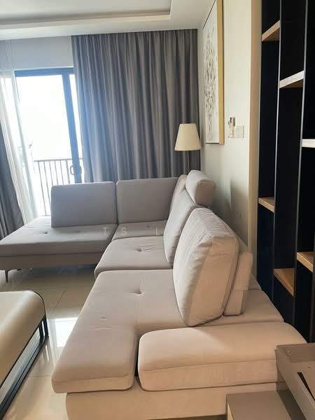 Servis Apartment untuk Disewa di AraTre' Residences - TS Low - Living Room - PropertyGuru.com.my