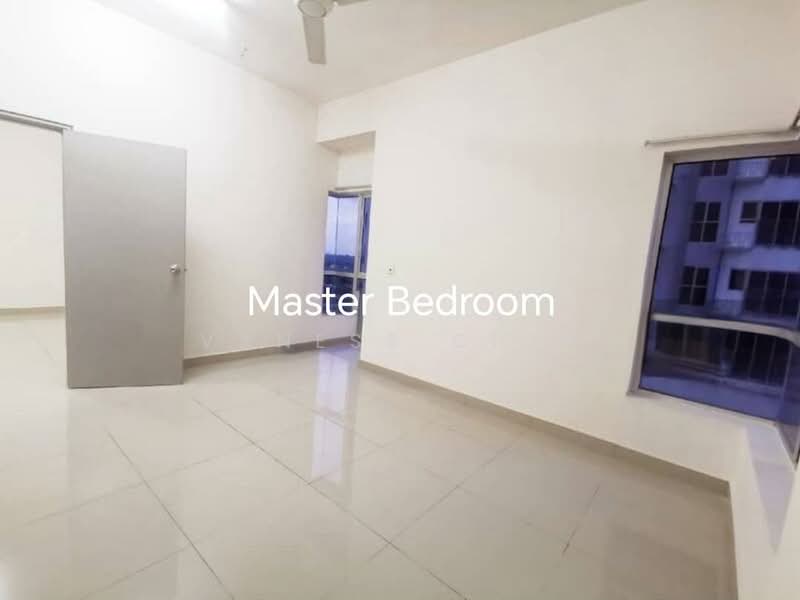 Kondominium untuk Disewa di The Wharf Residence - Vaness Chin - Master Bedroom - PropertyGuru.com.my