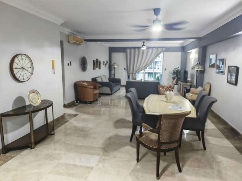 Condominium for Sale at Petrie Condominium - Jameson Choo - Living Room - PropertyGuru.com.my