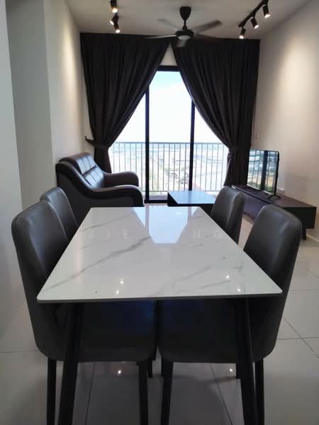 Service Residence for Rent at Vivo Executive Apartment - Jie Ying - Living Room - PropertyGuru.com.my